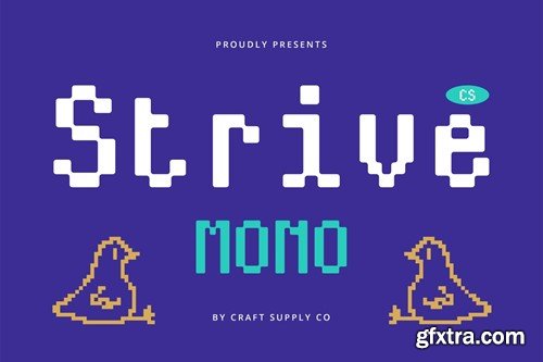 Strive Mono – Monospaced Font FCS6JHH