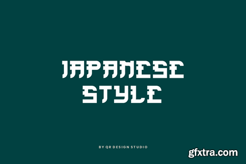 Qamuin - Japanese Typeface Font DKRK9SN