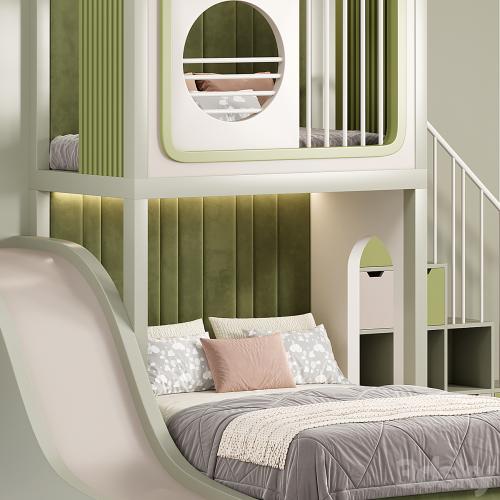 Designer two-level bed Kids room 10