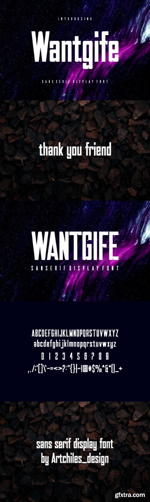 Wantgife Font