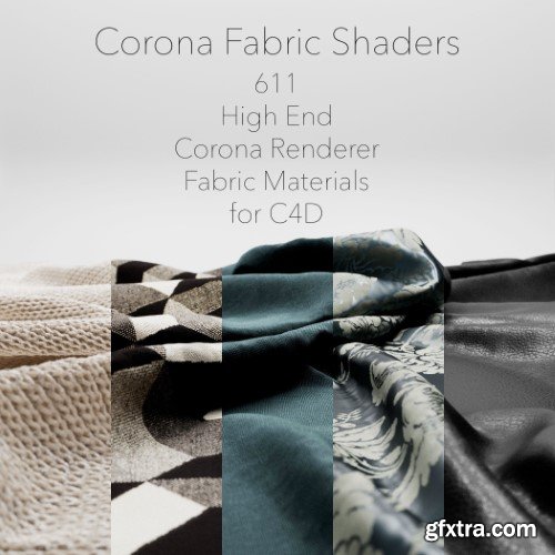 3DRnB Corona Fabric Shaders [Cinema4d]