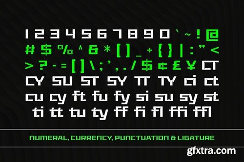 Skullera - Futuristic Scifi Game Display Sans font GD2V6FJ