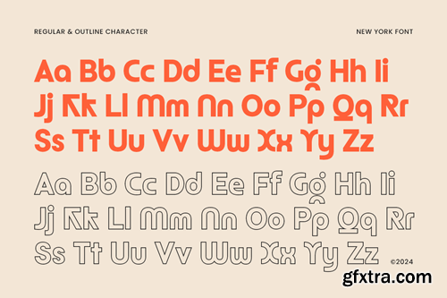 New York - Modern Professional Font FSZ46GX