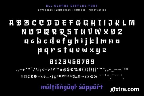 Qrog Win - Christmas Display Font 2Y2H2MM