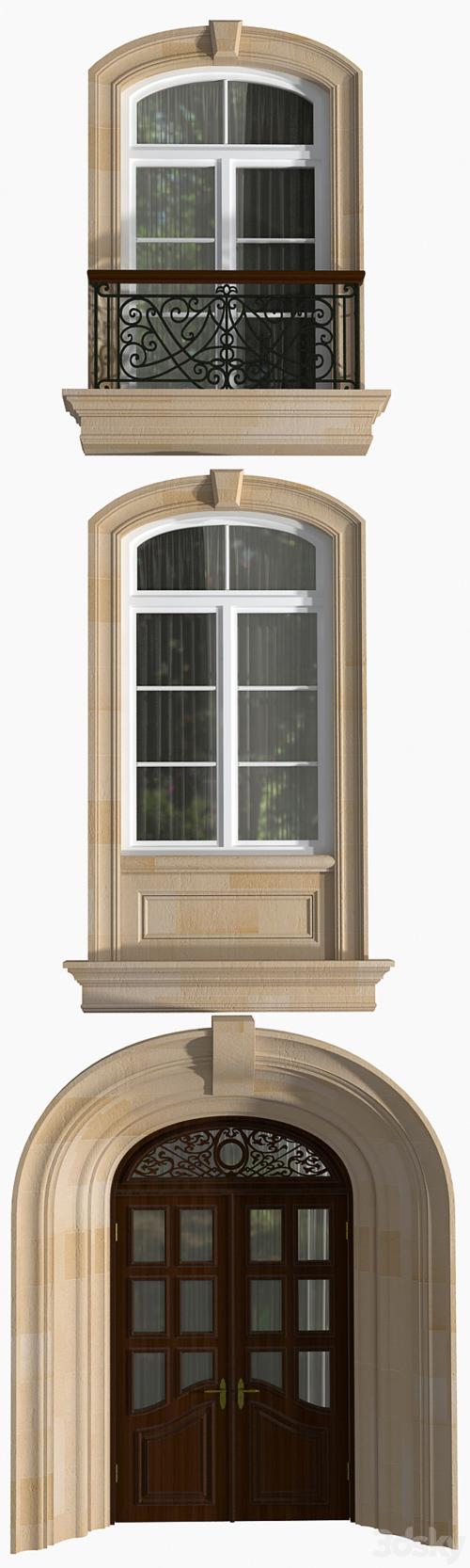 Windows and doors in the style of modern classics