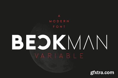 Beckman Variable Font UQAGAZL