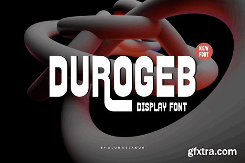 Durogeb Display Font YKDGPHS