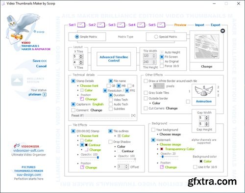 Video Thumbnails Maker Platinum 26.0.0.2