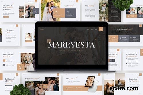 Marryesta - Wedding Organizer Powerpoint Templates BGR5R72