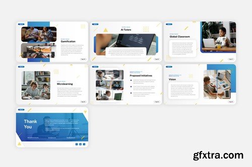 Digicato - Digital Education PowerPoint Template 7VTBEMM