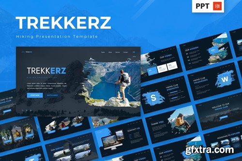 Trekkerz - Hiking Powerpoint Templates P2NEGRN