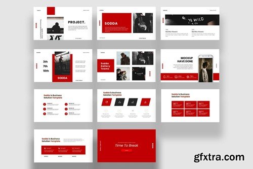 Sodda Streetwear Powerpoint Template 2DUA5CZ