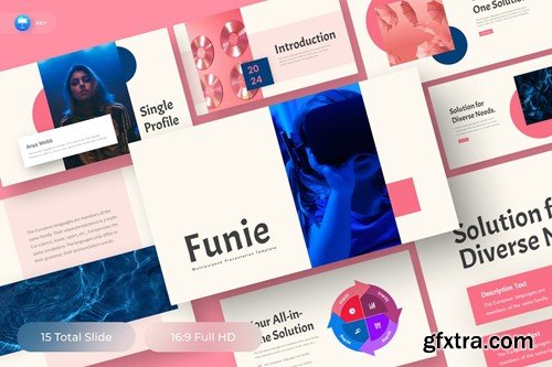 Funie - Multipurpose Keynote Template YKA4W74