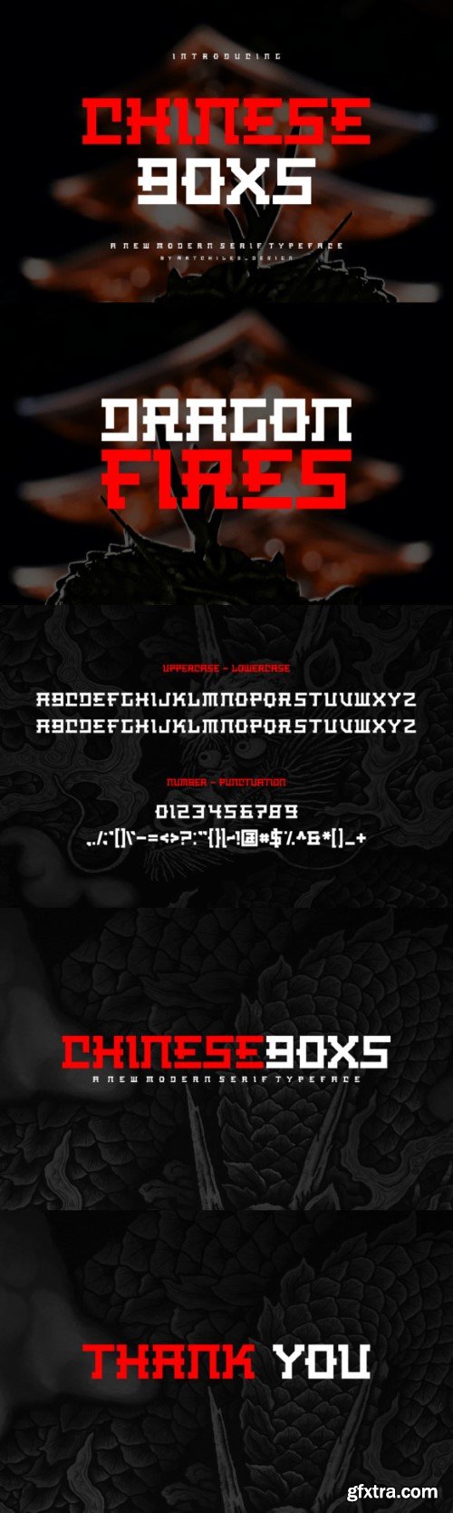 Chinese Boxs Font