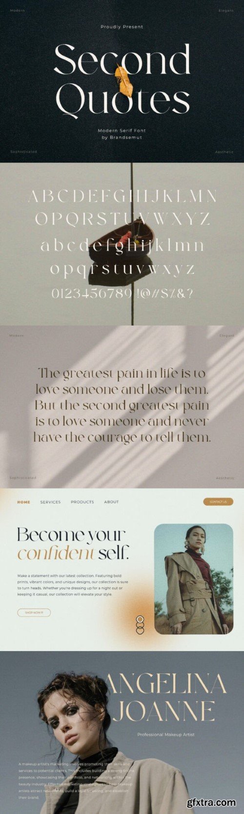 Second Quotes Font