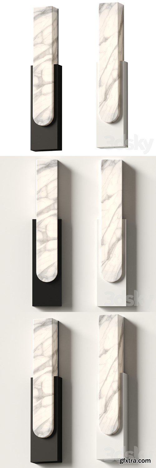 Elvi Home - Marta Marble Wall Lamp