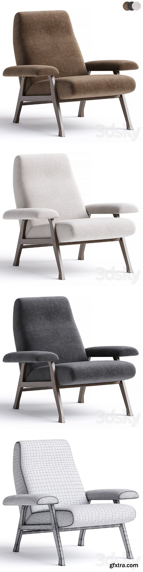 HALL | Armchair By arflex