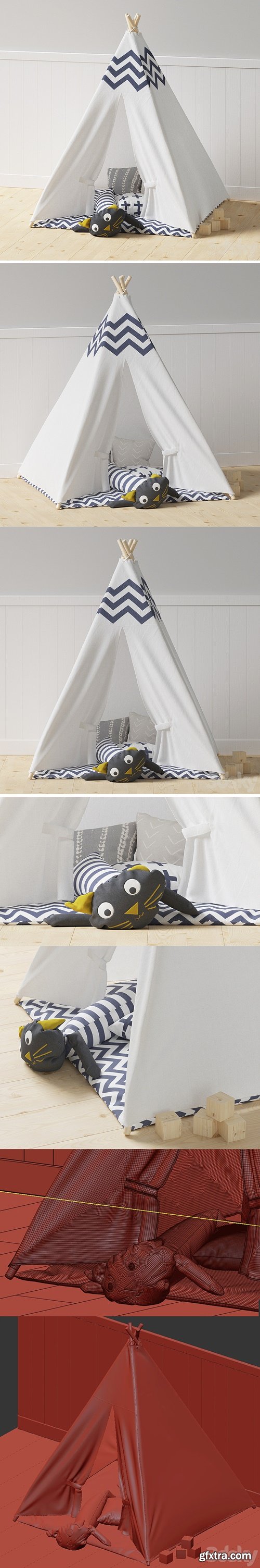 Kids teepee