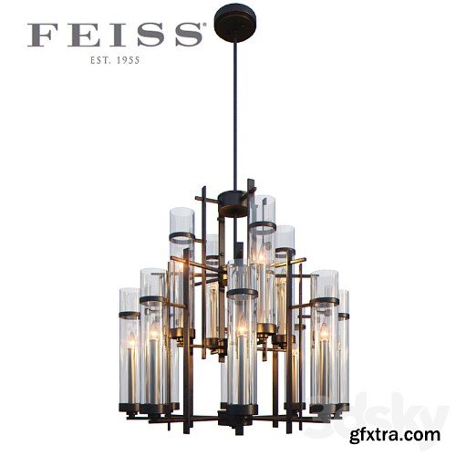 12 - Light Multi-Tier Chandelier