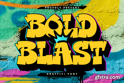 Bold Blast - Urban Graffity Font BXFYK9X