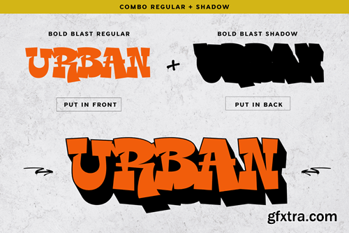 Bold Blast - Urban Graffity Font BXFYK9X