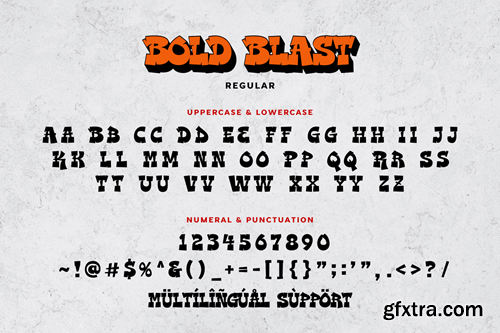 Bold Blast - Urban Graffity Font BXFYK9X