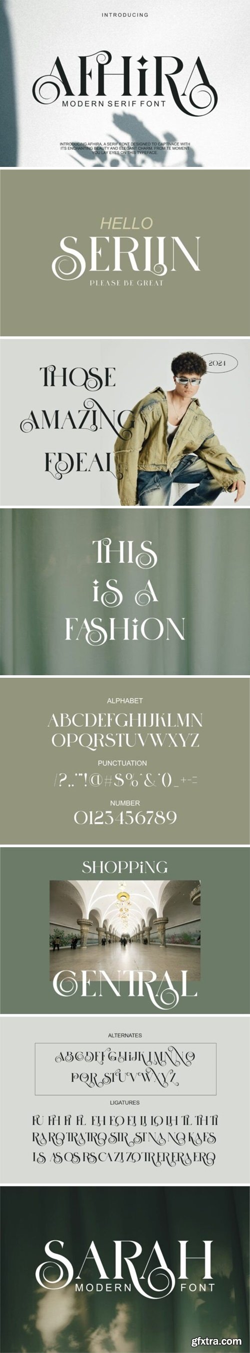 Afhira Font