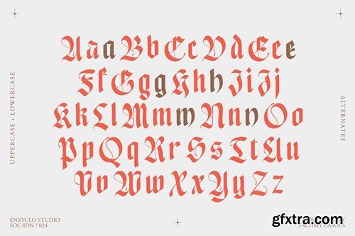 Enigmatic Waesbendiy - Modern Blackletter C47G9PB