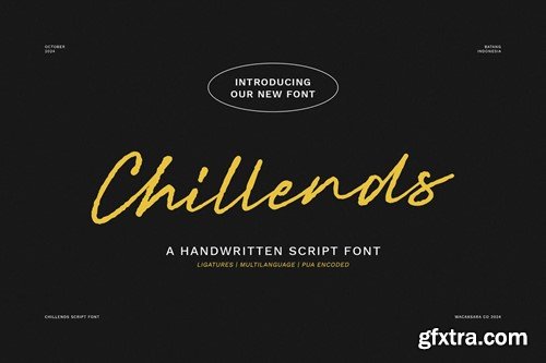 Chillends - Handwritten ECSLXGS