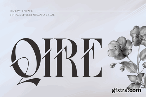 Qire - Branding Logo Font LGDZ4TE