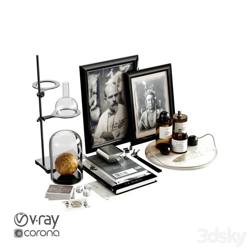 Black Decorative Set