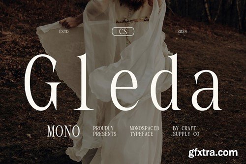 Gleda Mono – Monospaced Font RCWMGPK