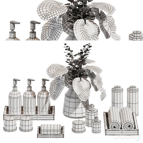 Decorative bathroom set 04