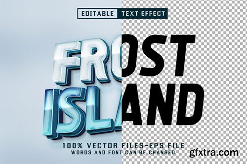 Frost Island 3d Text - Editable Text Effect ZU8QRQR