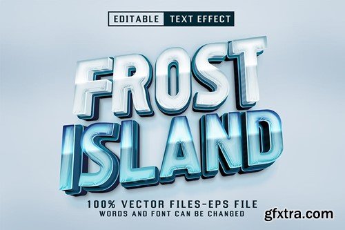 Frost Island 3d Text - Editable Text Effect ZU8QRQR