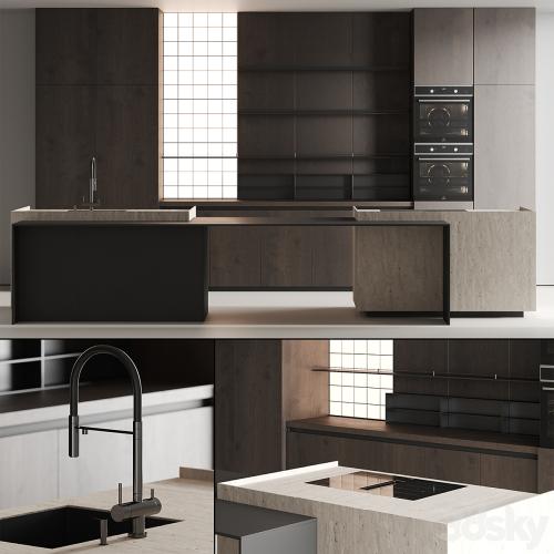 Modern kitchen with island 13