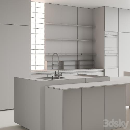 Modern kitchen with island 13