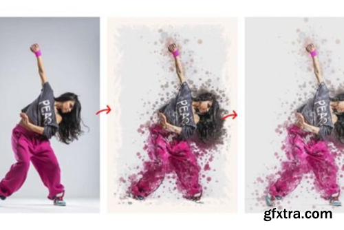 Technical Art Photoshop Action