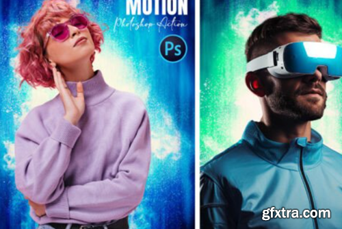 Motion Photoshop Action