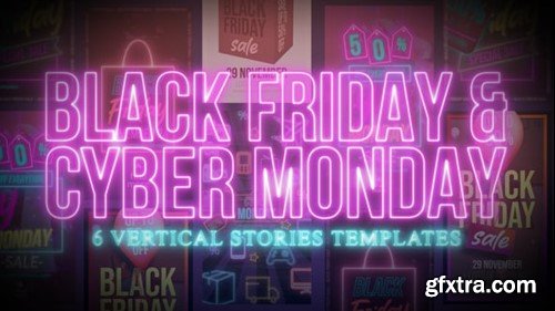 Videohive Black Friday and Cyber Monday Stories 55058446