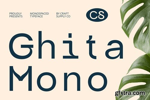 Ghita Mono – Monospaced Font X82X2GB