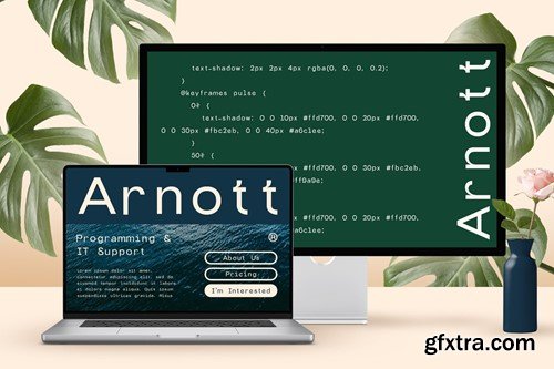 Ghita Mono – Monospaced Font X82X2GB