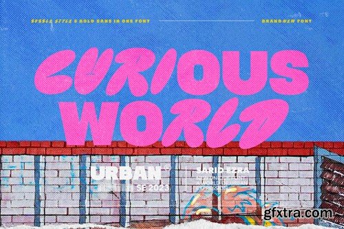 Curious World - Fancy Bold Font PUSGDYW