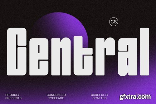 Central – Condensed Font VV54FD8