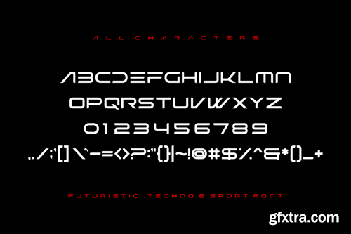 Ghivar - Modern Techno and Sport Font T8VGWPZ