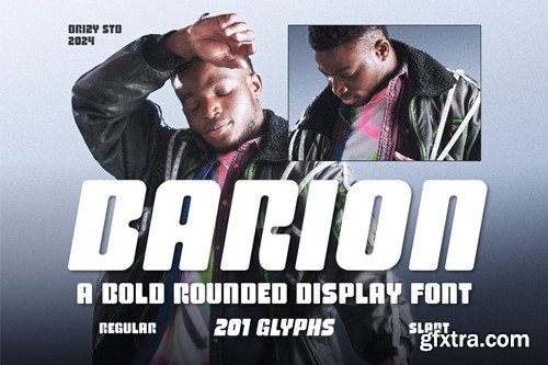 Barion – Bold Rounded Display Font TJLLXGY