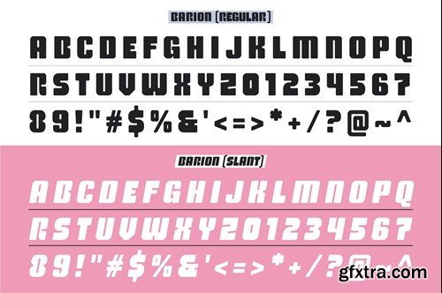 Barion – Bold Rounded Display Font TJLLXGY