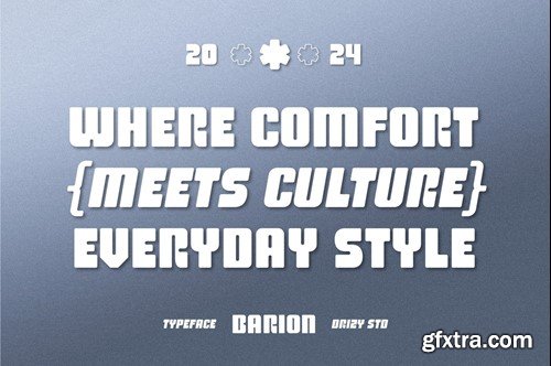 Barion – Bold Rounded Display Font TJLLXGY