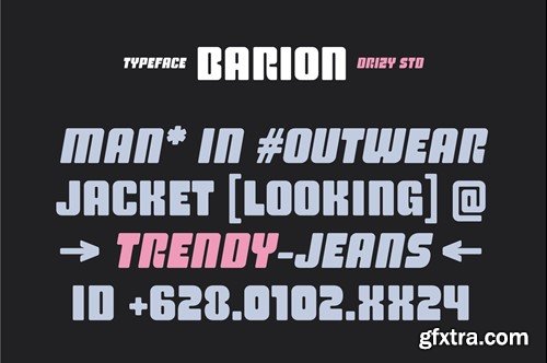 Barion – Bold Rounded Display Font TJLLXGY