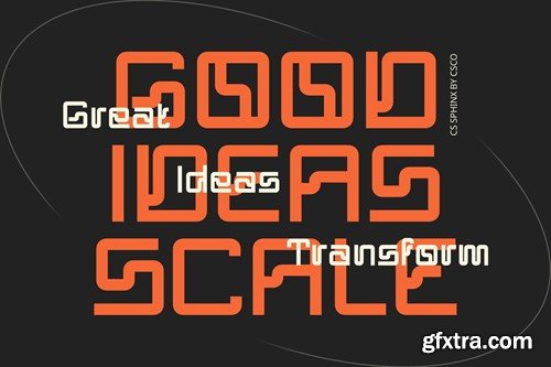 Sphinx – Futuristic Font 3XNX4TQ